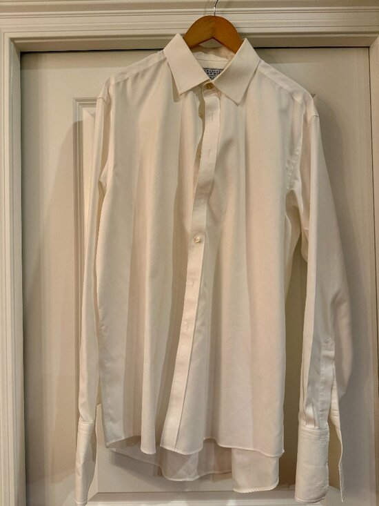Charles Tyrwhitt Other - Charles Tyrwhitt Men’s Dress Shirt 17 x 37 White French Cuff No Iron 100% Cotton